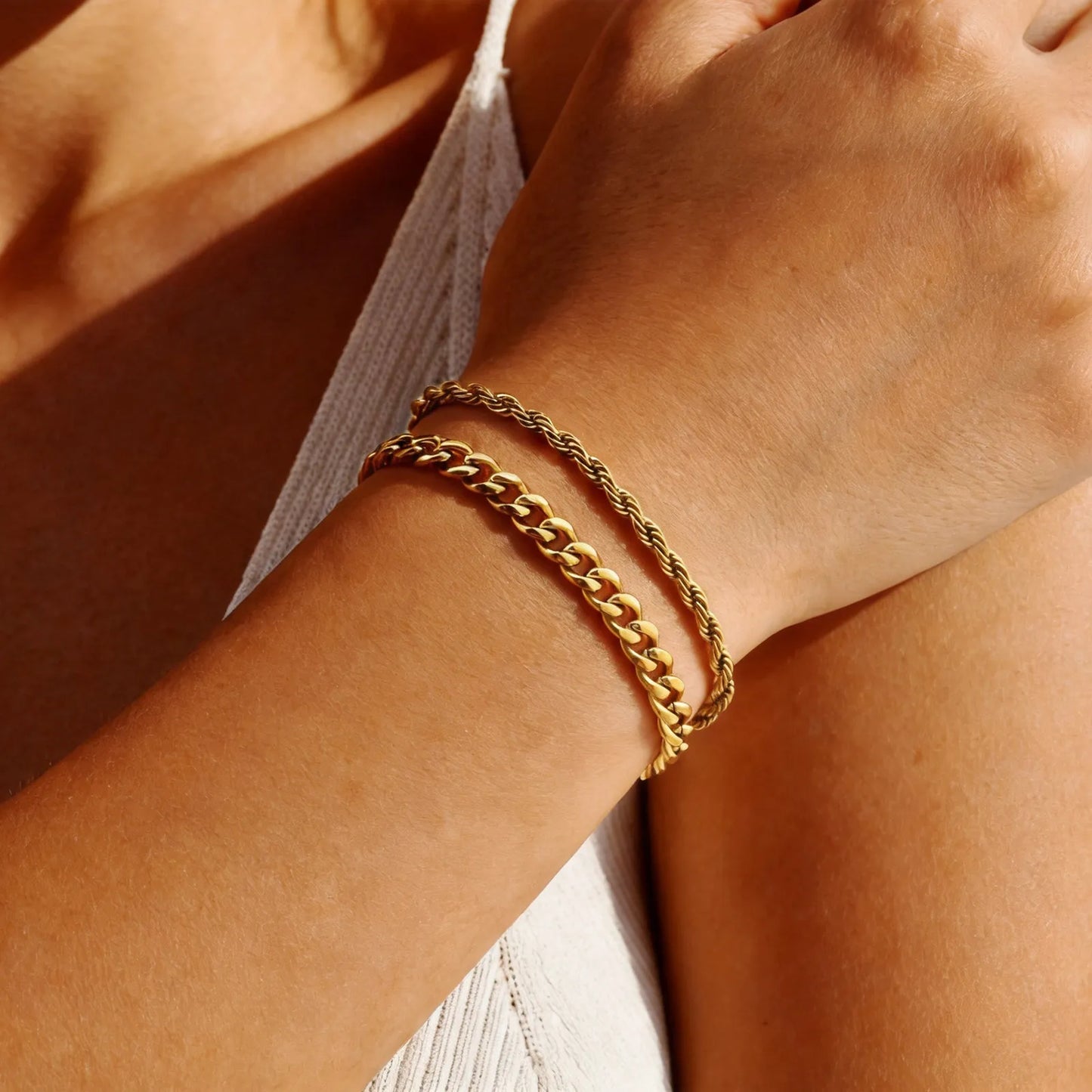 Aurelia Gold Bracelet Duo