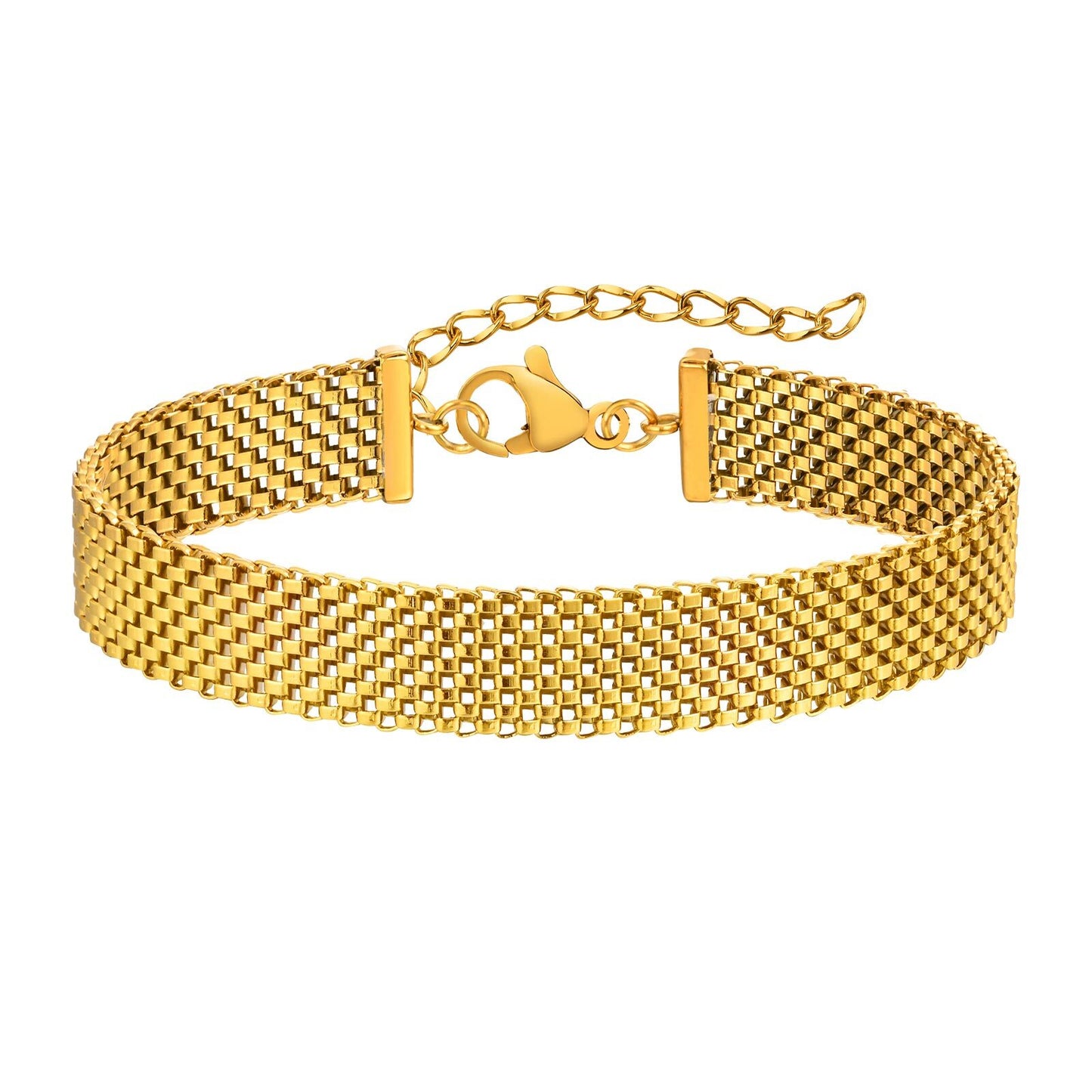 Villioro Gold Mesh Bracelet