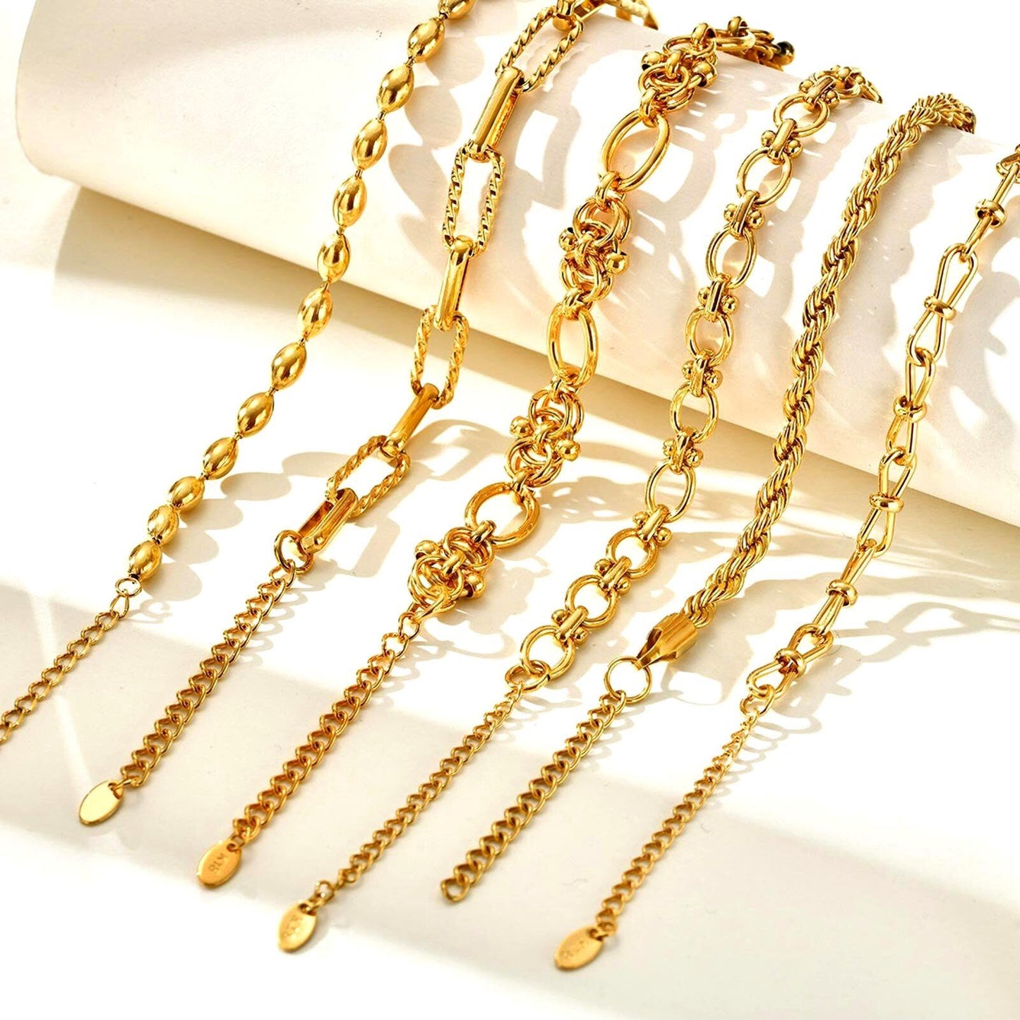 Villioro Chunky Gold Link Bracelet
